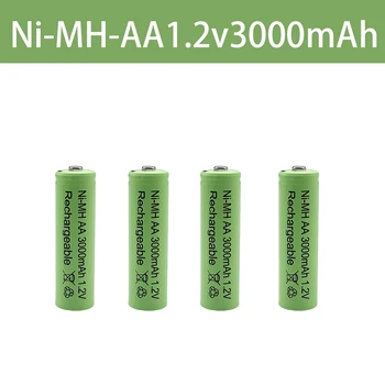2023lote 1,2 V 3000 mAh NI MH AA Fyrirfram cargado bateras recargables NI-MH recargable AA batera para juguetes micrfono de la cmara