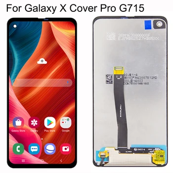 6.3 tommu Upprunalega G715 SJÓNVÖRP Fyrir Rk Galaxy X Ná Pro G715FN Sýna Snertir Skjáinn Digitizer Samkoma Xcover Pro SM-G715 SJÓNVÖRP