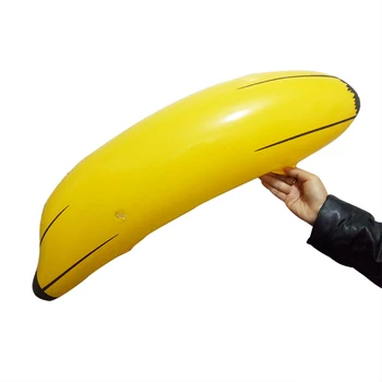 60 cm Uppblásna Banana Blaðra Banana Afmæli Ávöxtum Filmu Blöðrur Barnið Sturtu Innréttingarnar Uppblásna Börn Leikföng