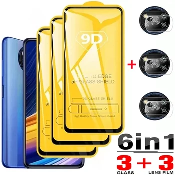 9D Hert Gler í Xiaomi Skömmu X3 F3 M3 M4 11T 12T Pro Skjánum Hlífar fyrir Redmi Athugið 10 9 8 11 Pro 10s 9 9T 9A 9C Gler