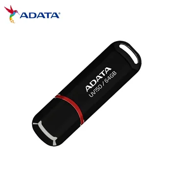 ADATA USB 3.2 AUV150 Lítill Penna Aka 32GB 64GB 128GB USB-lykilinn Minni Standa U Diskur USB-Lykillinn Pendrive fyrir Símann Tölvu
