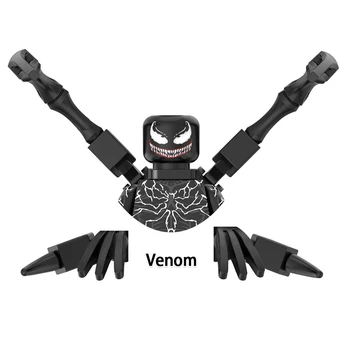DISNEY Frábær Hetjur kubbar Shang-Chi Deadpools Venoms Blóðbað Stjörnu-Drottinn Óendanlegt Krökkt Múrsteina Aðgerð Tölur Krakki Leikfang