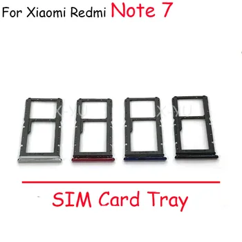 Fyrir Xiaomi Redmi Note7 / Athugið 7 / Athugið 7 Pro SIM-Kortið Bakka Handhafa Rauf Millistykkið Skipti Gera Hlutum