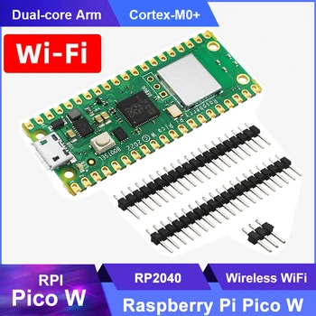 Hindberjum Pi Pico M / Pico Þráðlaust WiFi RP2040 Microcontroller Þróun Borð fyrir Ör Python Rasberry Pi Pico W Mát