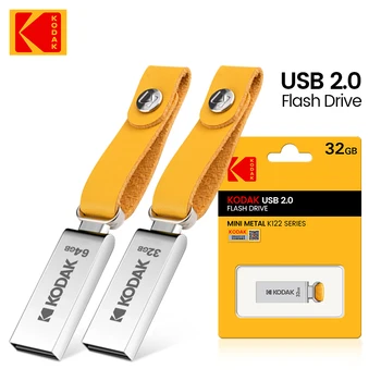KODAK Lítill málm 64gb USB Flash Drif ólina fyrir lykla penna aka USB 2.0 þumalfingur aka 64GB fyrir bíl fartölvur destops Apple