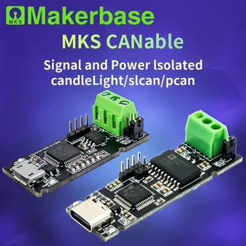 Makerbase CANable USB að GETUR canbus aflúsara þætti millistykkið Einangrað VESC ODRIVE klipper