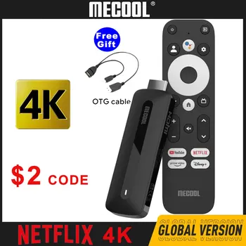 Mecool KD3 4K TV Standa Android 11 Amlogic S905Y4 með Doby Audio2G+8G klár TV kassi Með WiFi 2,4 G/5G HDR 10 Spilari dong