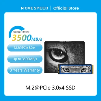 MOVESPEED SSD M. 2 NVMe 1TB 2TB Innri Föstu formi Aka PCIE 3.0 x 4 SSD Diskinn fyrir Fartölvuna Skrifborð Minnisbók TÖLVU