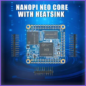 Nanopi NEO Algerlega Borð Iot Þróun Borð 256MB/512MB DDR3 RAM Allwinner H3 Fjóra-Algerlega Heilaberki-A7 Ubuntucore