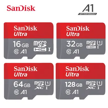 Sandur Ultra 1 Smásjá Minniskort 256GB 128GB 64GB 32GB 16GB smásjá/SDXC T-ég U3 V30 TF Kort ör ábendingar cartao de minni