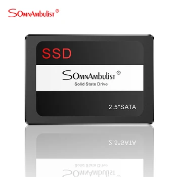 SSD harður diskur 2.5 SATA3 SSD 120GB 240GB 480GB 128GB 256G 1TB skrifborð innri solid -ríkið diskinn